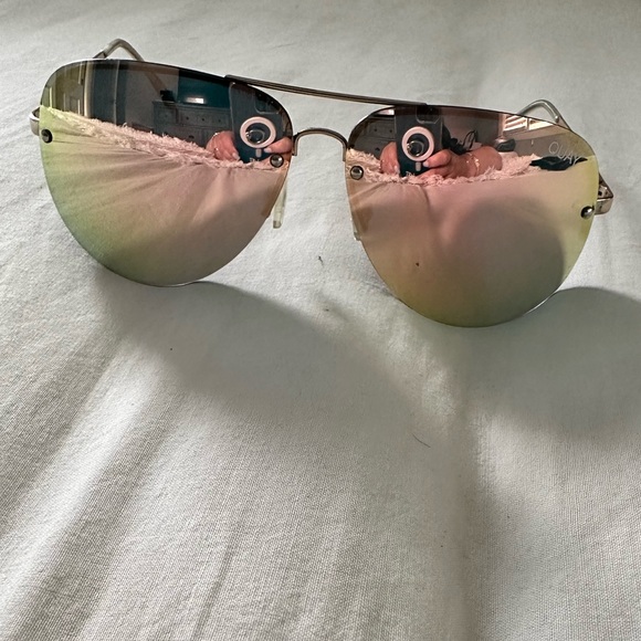 Quay Australia Aviator Sunglasses - Picture 5 of 9